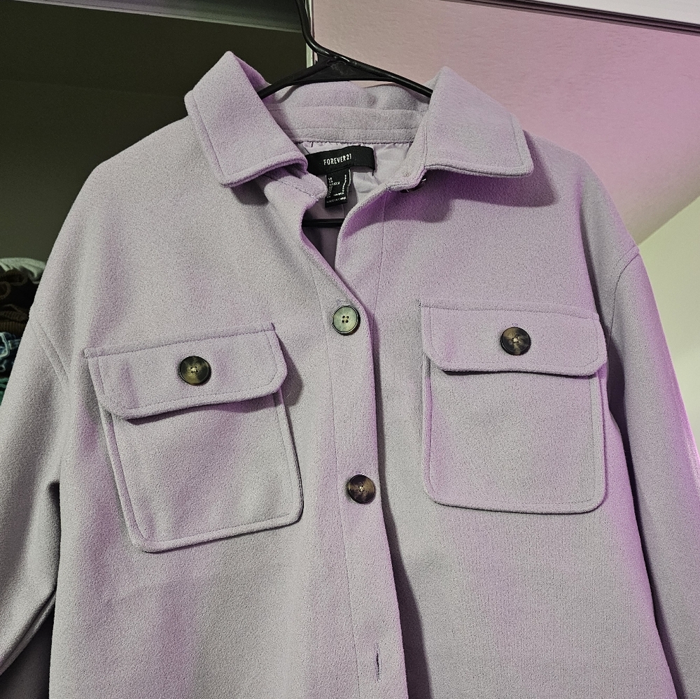 Purple coat